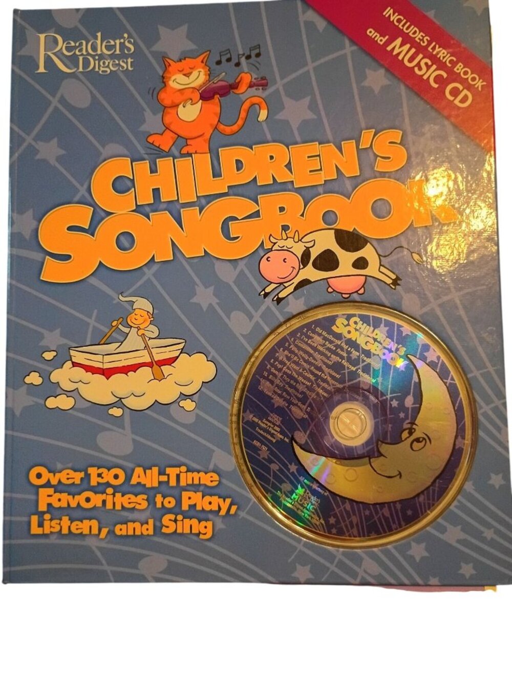 Readers Digest Childrens Songbook With Lyric Book & Music CD - Over 130 All-Time